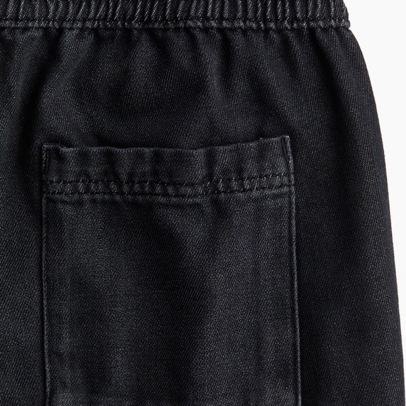 NWT H&M Denim pull on pants in black - Picture 4 of 6
